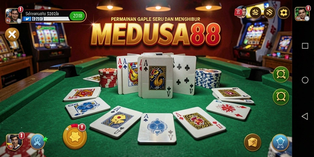 Tampilan gameplay seru dan interaktif di MEDUSA88.