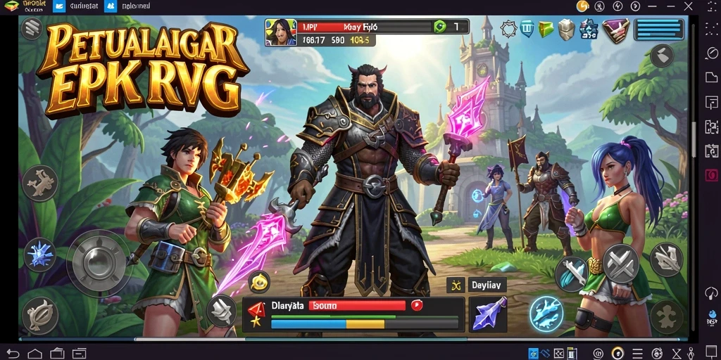 Gameplay menarik dari MPOID dengan aksi RPG seru.