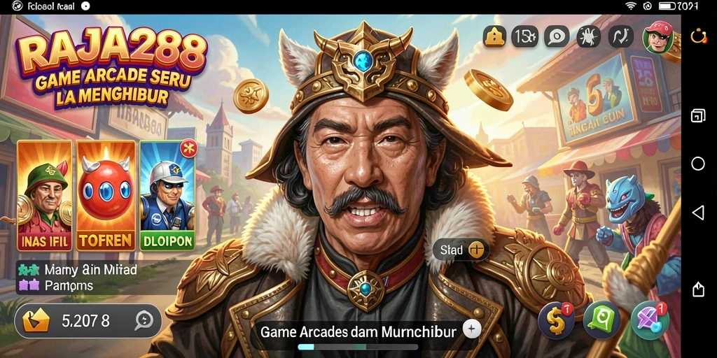 Tangkapan layar gameplay RAJA288 yang penuh aksi dan keseruan.