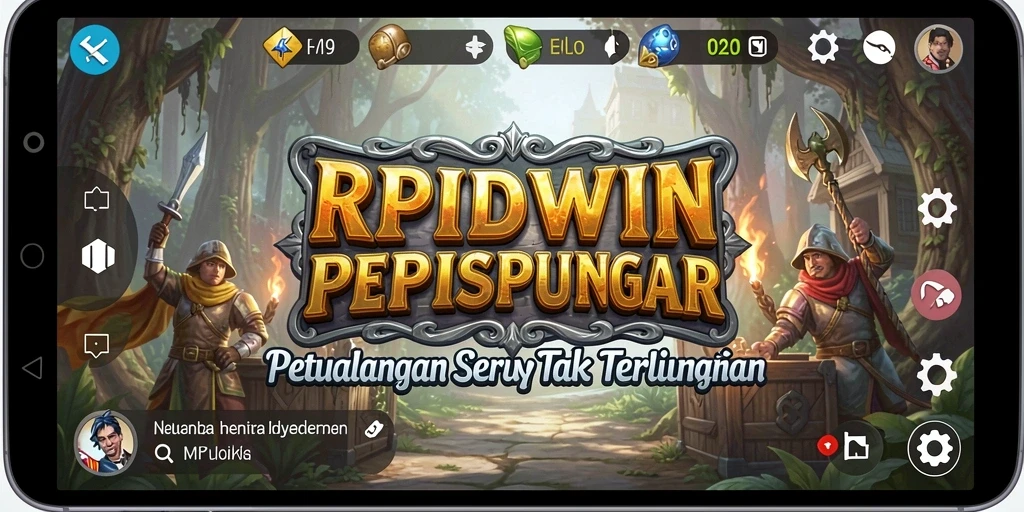 Gameplay seru dengan petualangan menantang di RPIDWIN.