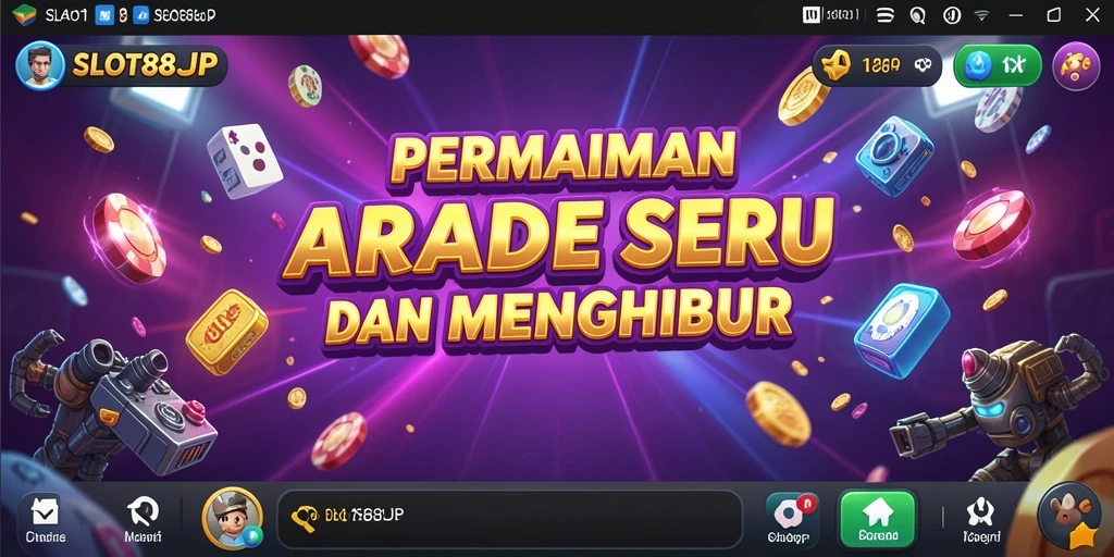 Tampilan menarik dari gameplay SLOT88JP yang penuh warna.